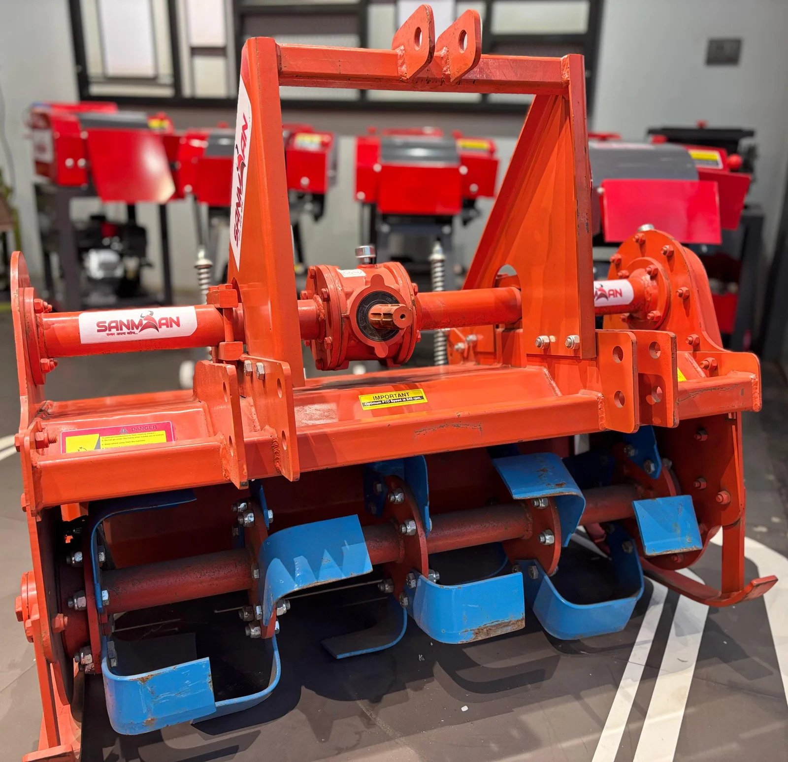 Rotavator blade